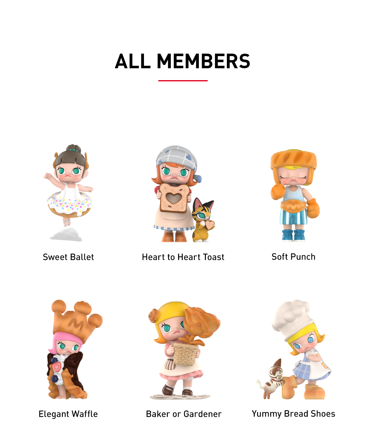 MOLLY Carb-Lover – les figurines de la série (1)