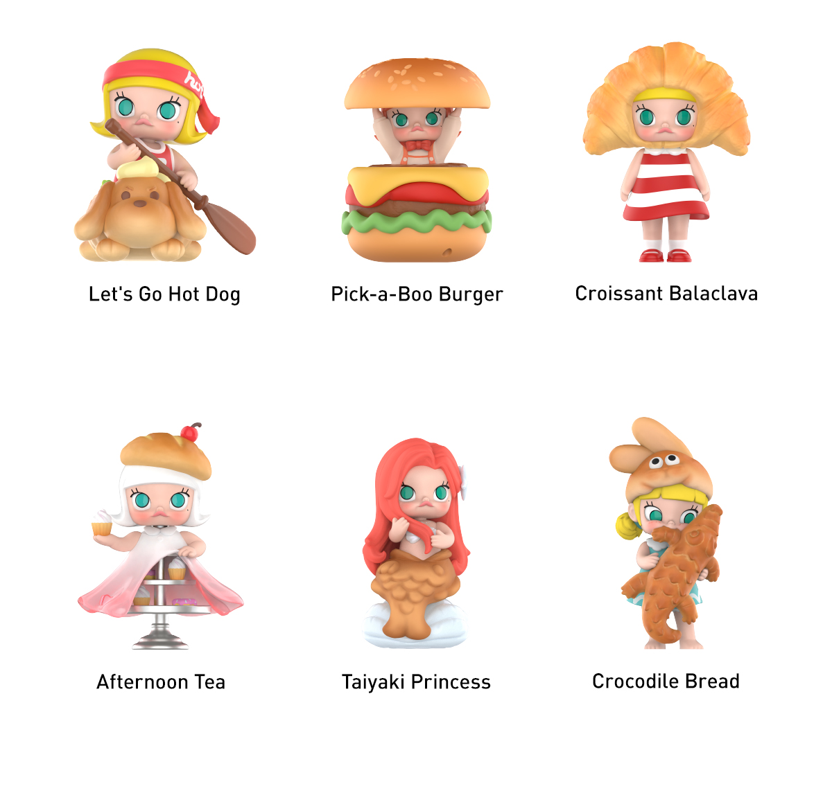 MOLLY Carb-Lover – les figurines de la série (2)