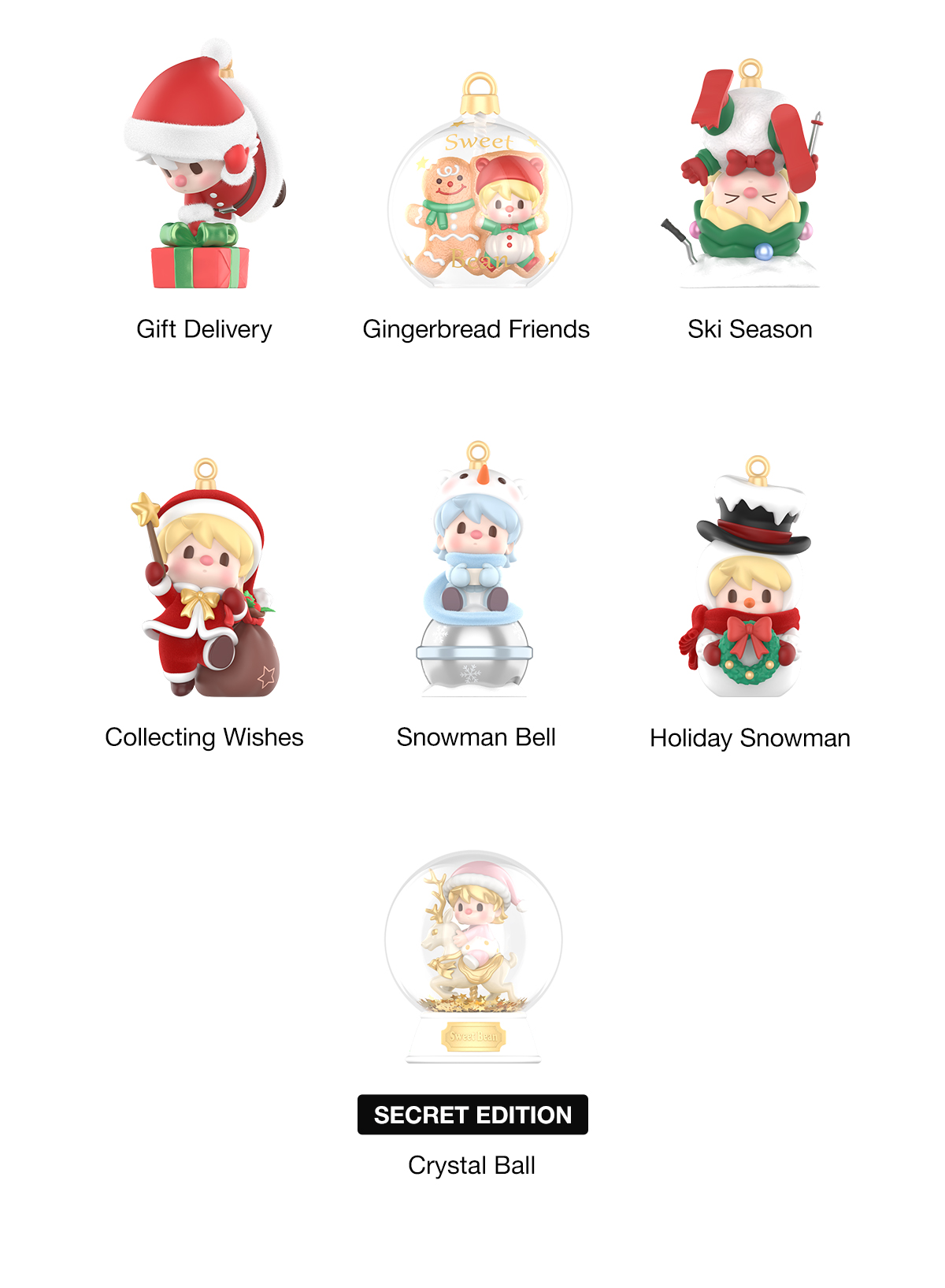 Sweet Bean Your Exclusive Holiday – les figurines de la série (2)