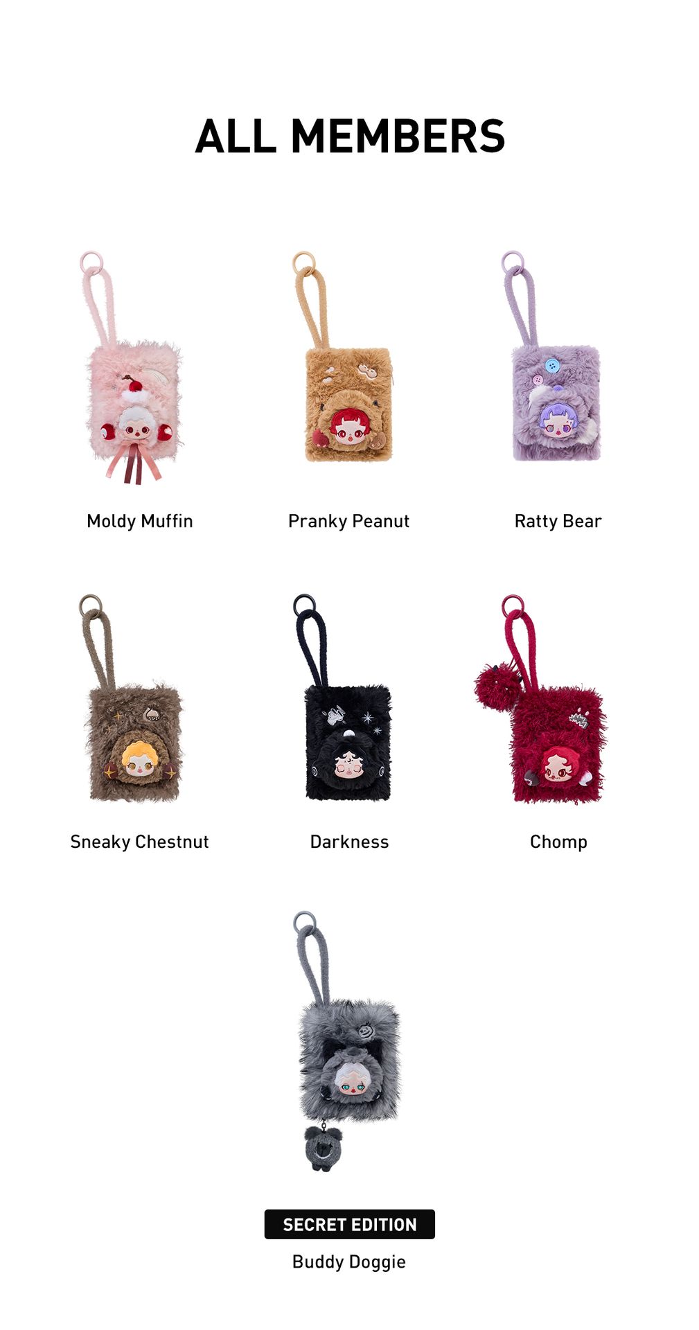 SKULLPANDA You Found Me! – les mini sacs de la série (1)