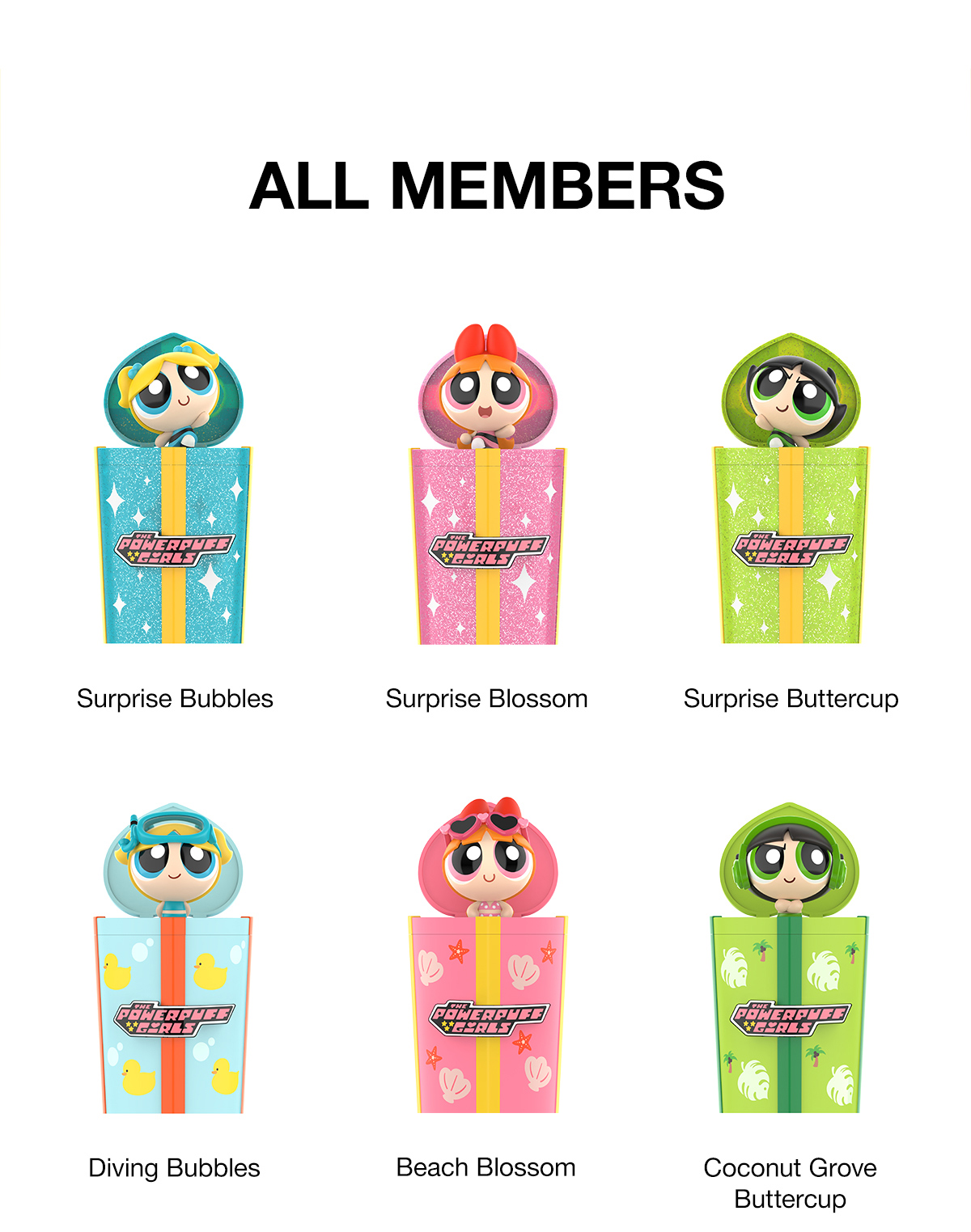 The Powerpuff Girls Party Surprise – les figurines de la série (1)