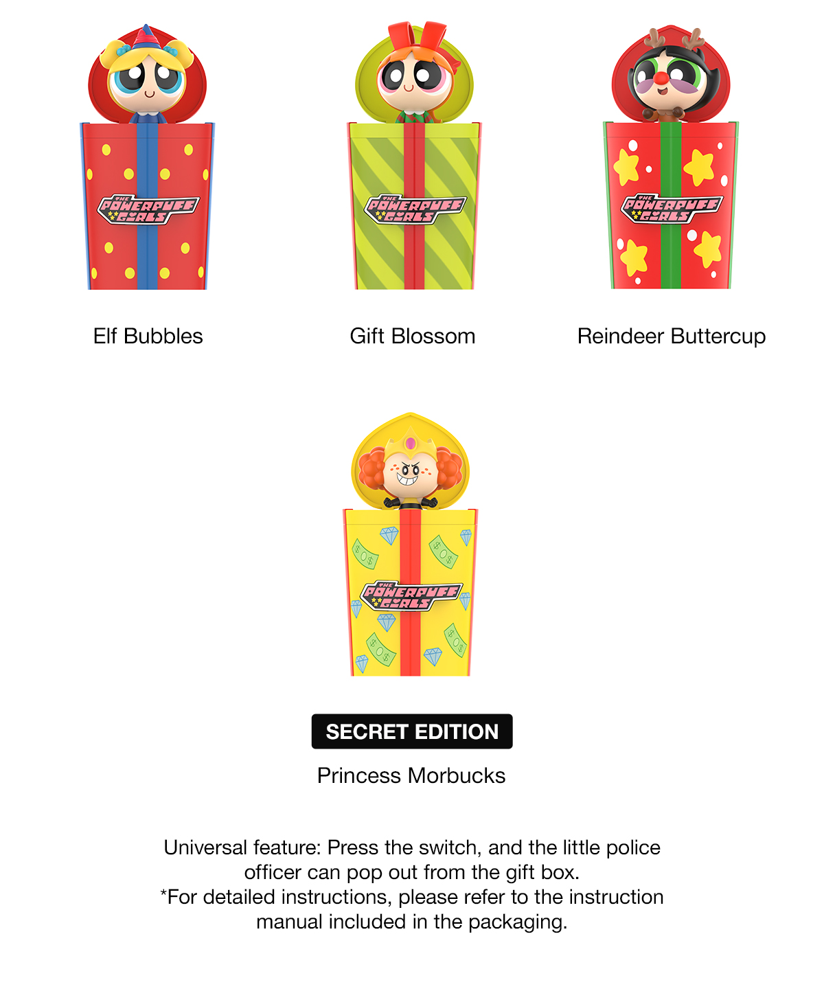The Powerpuff Girls Party Surprise – les figurines de la série (2)