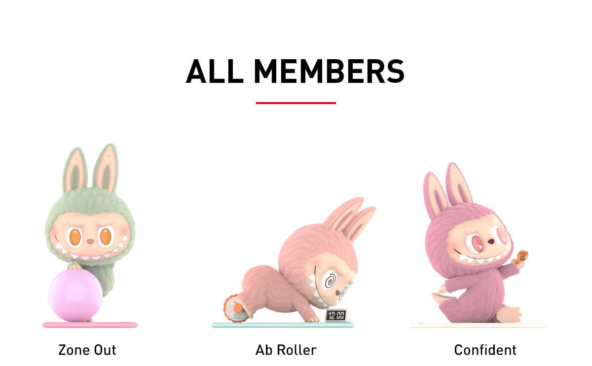 THE MONSTERS Lazy Yoga – les figurines de la série (1)