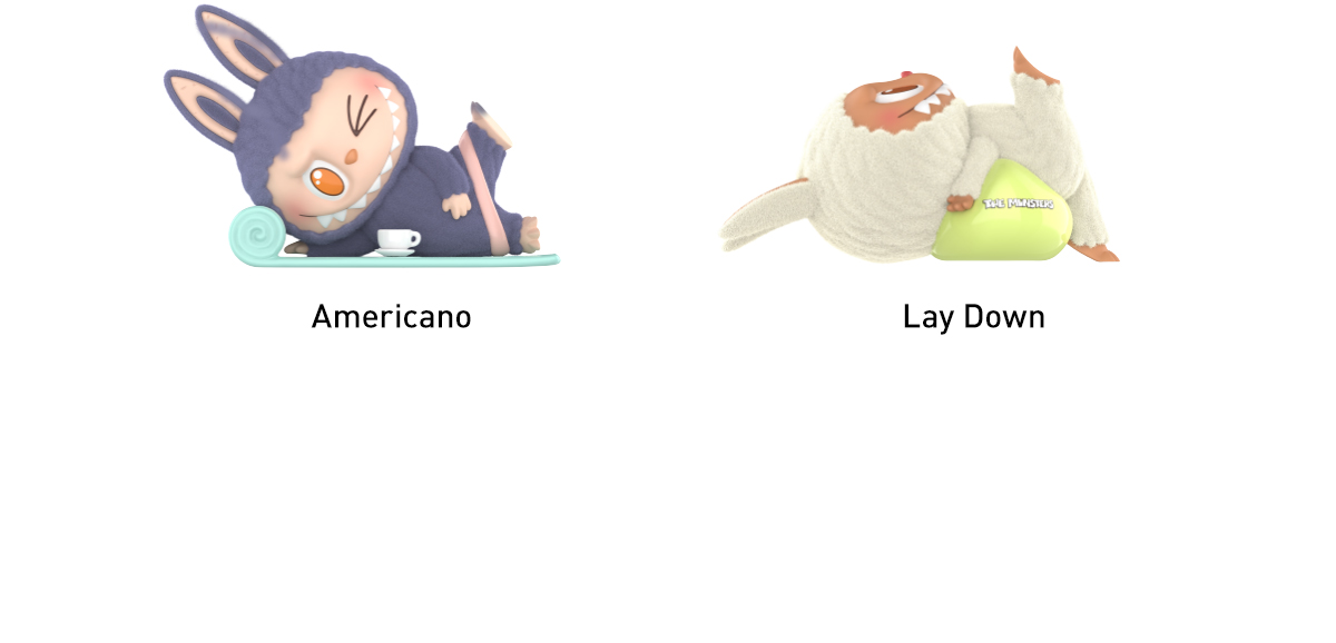 THE MONSTERS Lazy Yoga – les figurines de la série (3)