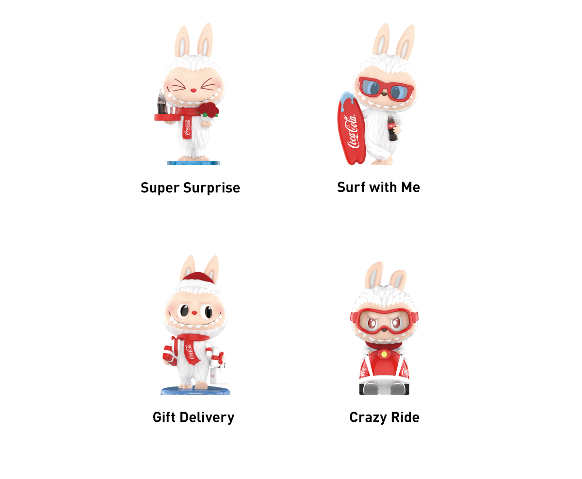 THE MONSTERS × COCA-COLA – les figurines de la série (2)