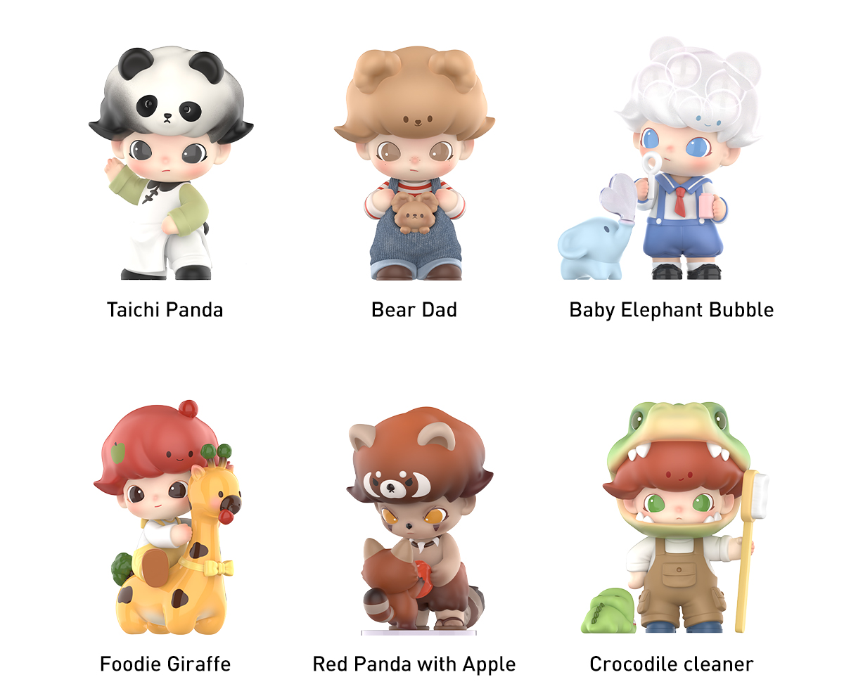 DIMOO Animal Kingdom – les figurines de la série (2)