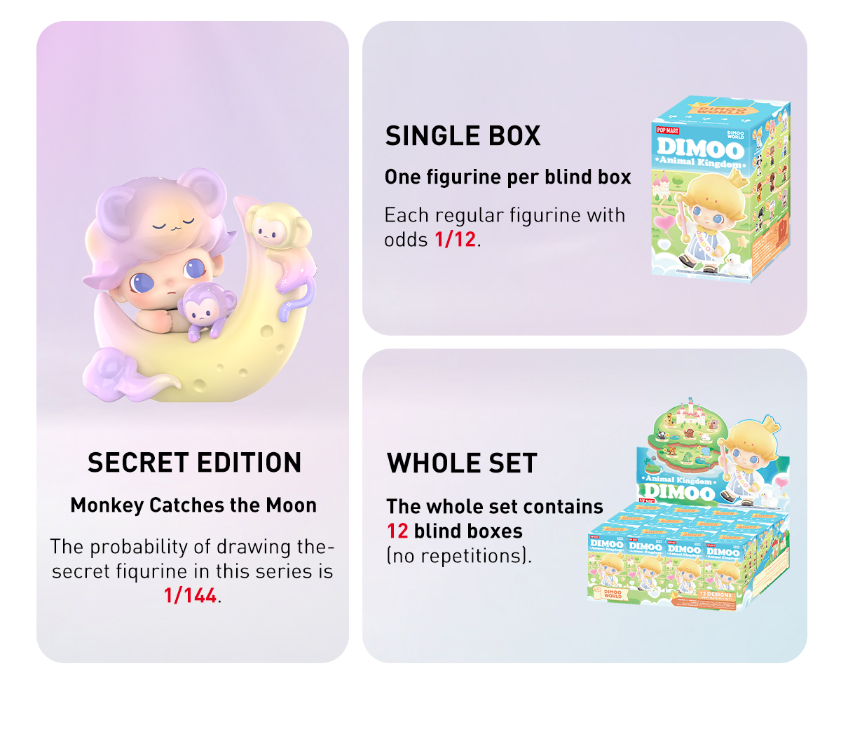 DIMOO Animal Kingdom – les figurines de la série (4)