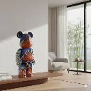 1000% Bearbrick Hokusai Katsushika a mild breeze one fine day 1.webp