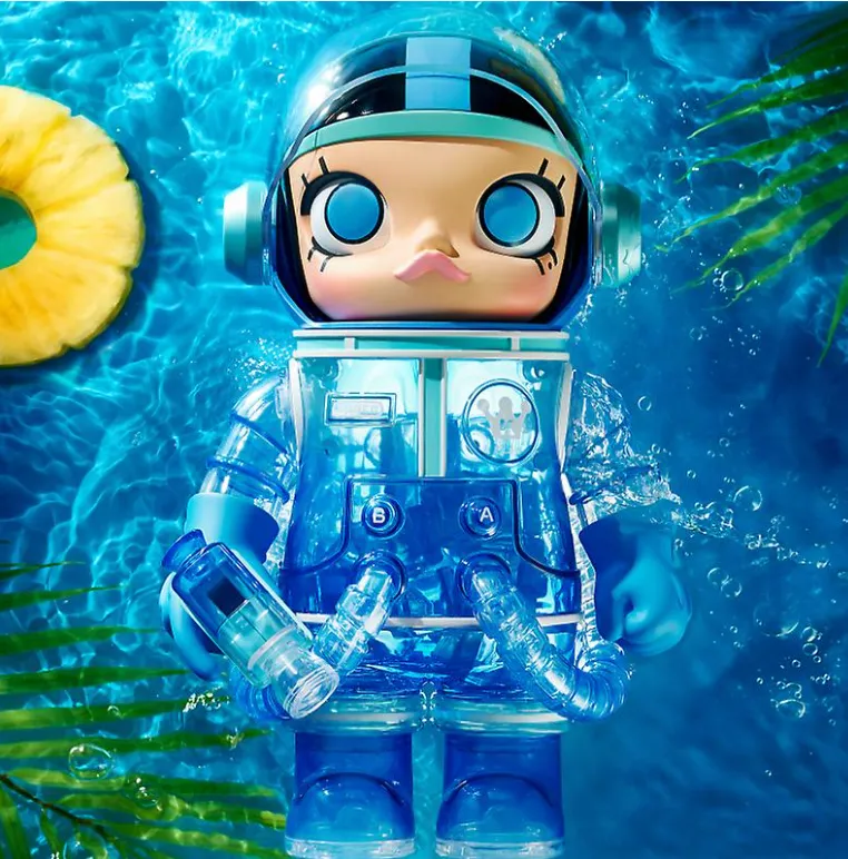 Space molly 400% Soft drinks Blue Hawaii.webp