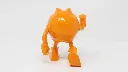 Pacman Orlinski 10 cm Orange3.webp