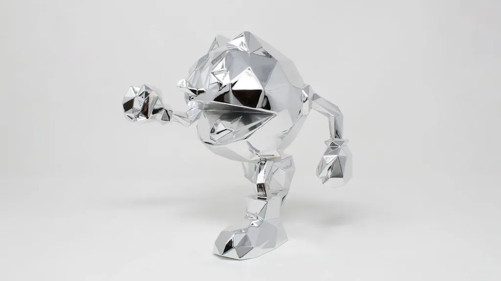 Pacman Orlinski 18 cm Silver2.webp