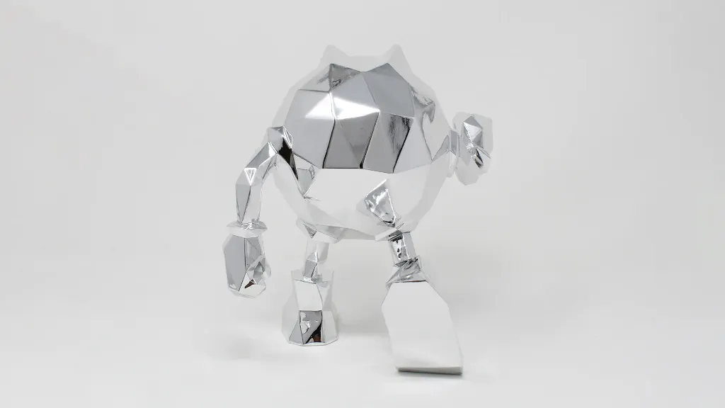Pacman Orlinski 18 cm Silver3.webp