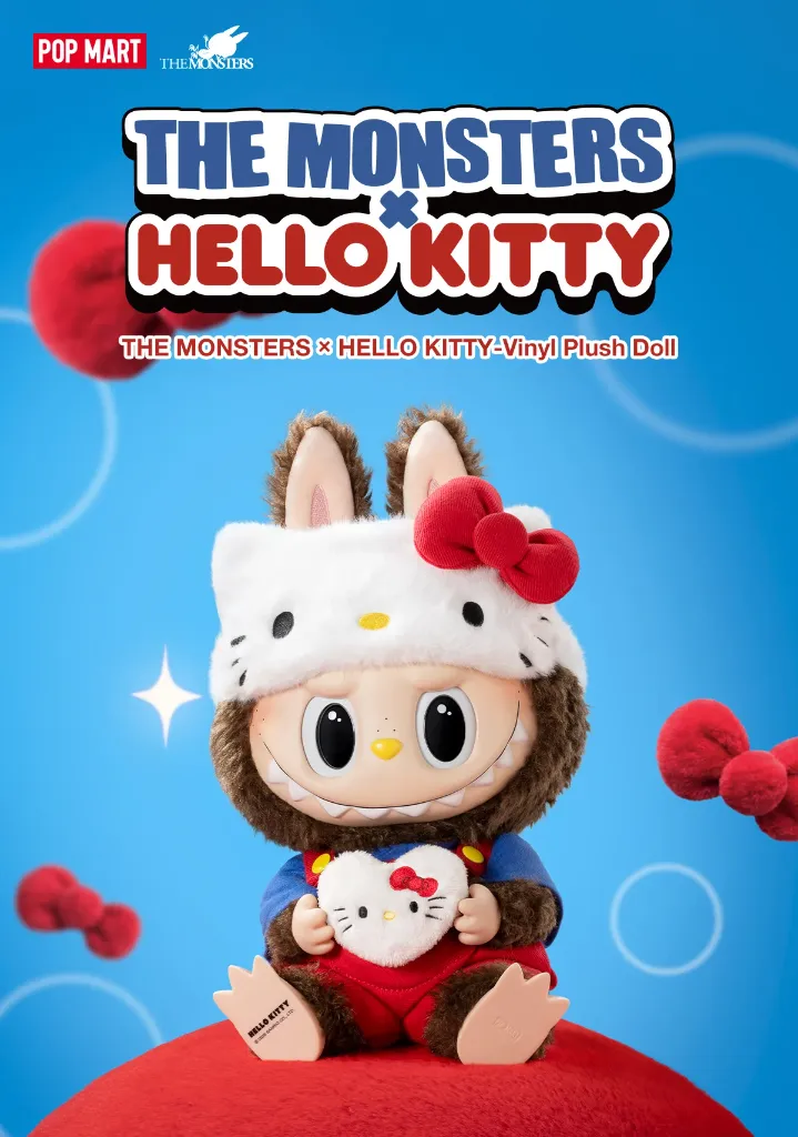 THE MONSTERS × Hello Kitty Vinyl Plus Doll 8.webp