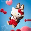 THE MONSTERS × Hello Kitty Vinyl Plus Doll 4.webp