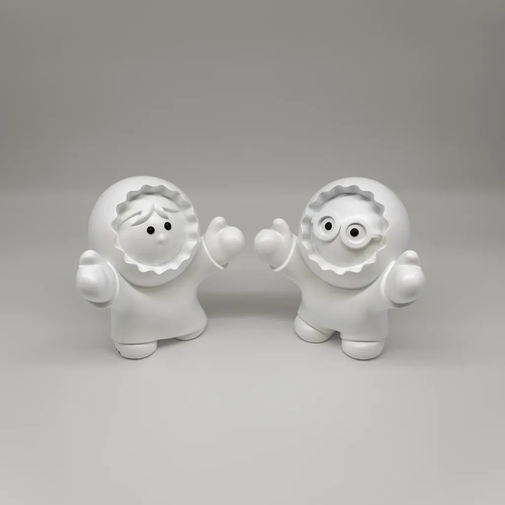 Anooki, Les Charmeurs – sculpture – vue 2