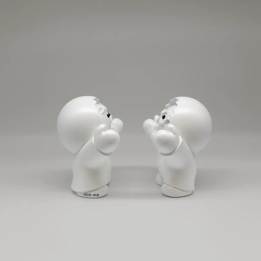 Anooki, Les Charmeurs – sculpture – vue 3