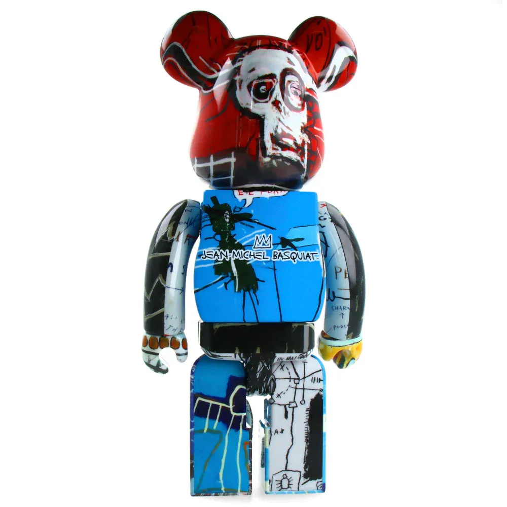 400% + 100% Bearbrick Jean-Michel Basquiat Special 5.webp