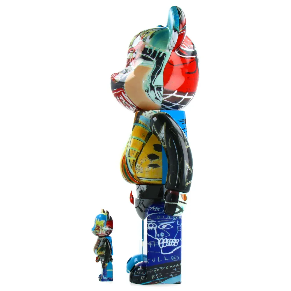 400% + 100% Bearbrick Jean-Michel Basquiat Special 4.webp