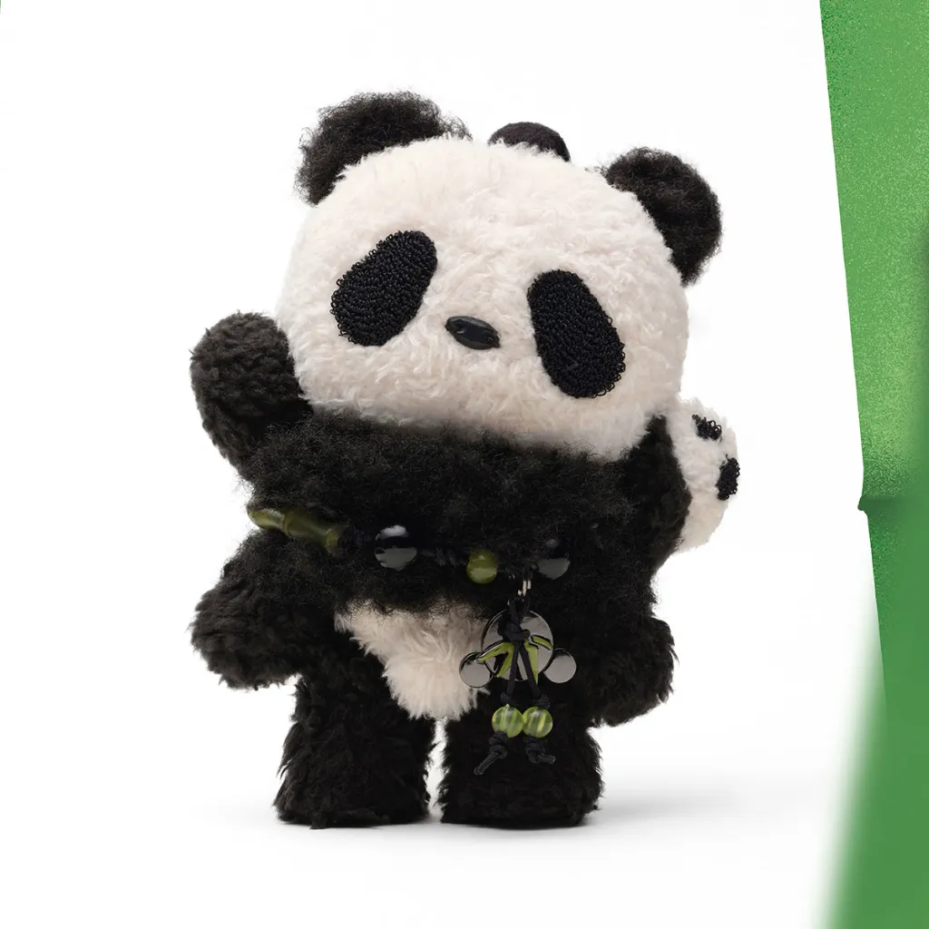 SKULLPANDA Lazy Panda Plush Doll Pendant 5.webp