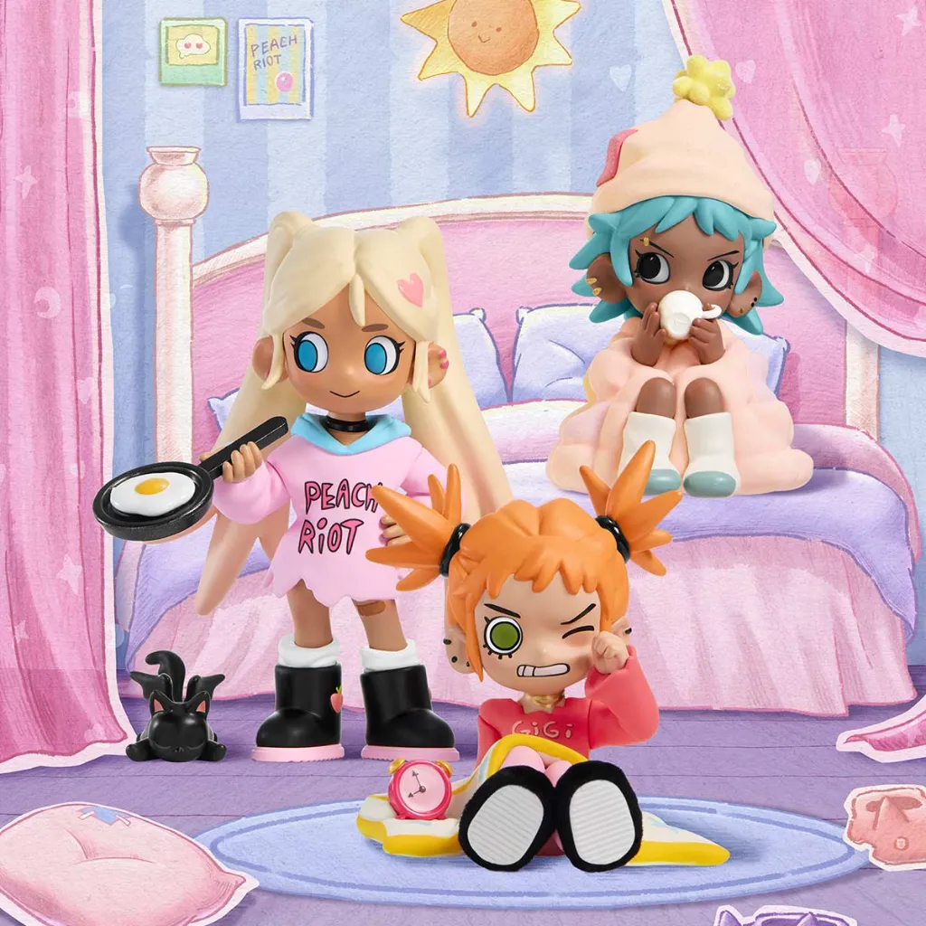 Lil Peach Riot Sleepover Series Figures 6.webp