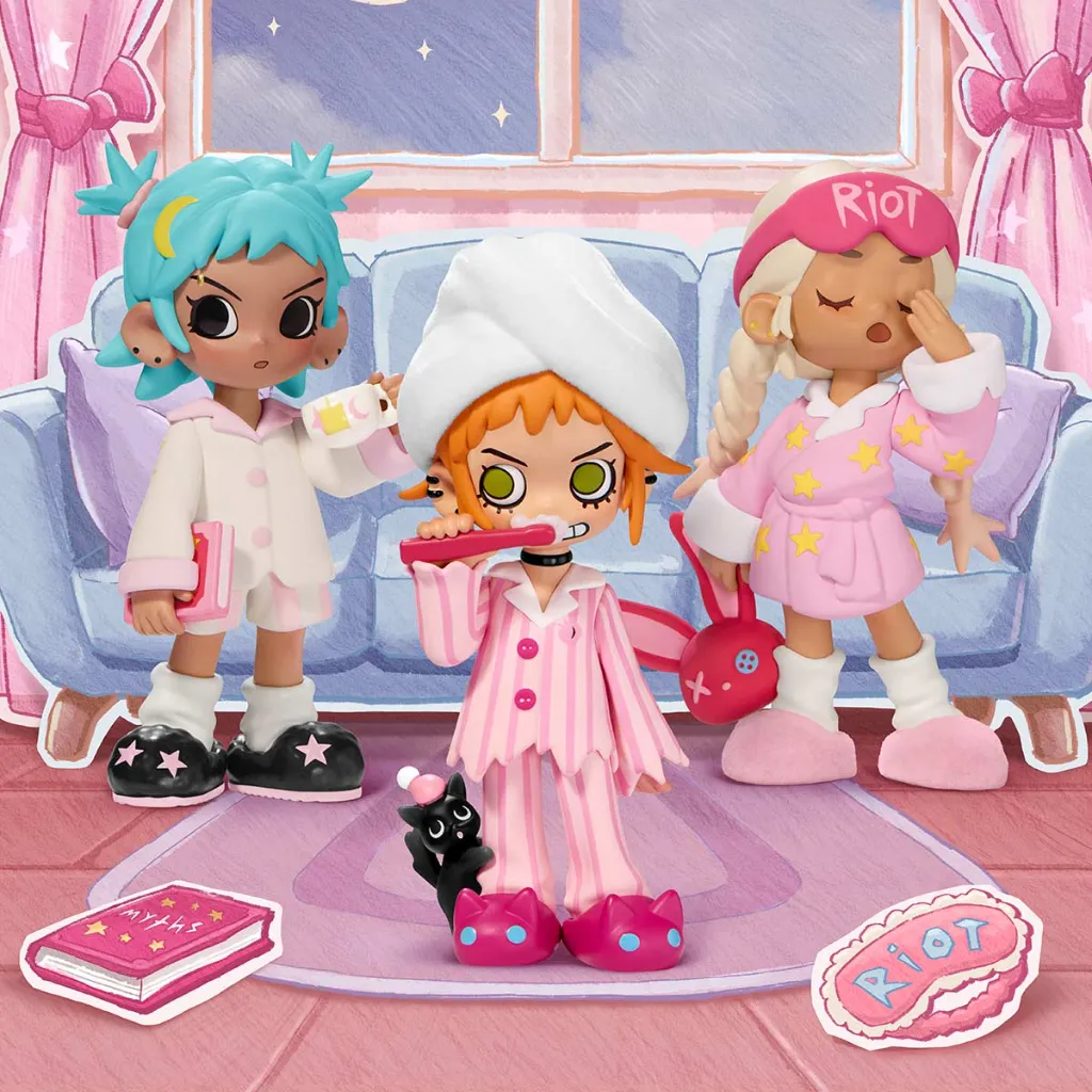 Lil Peach Riot Sleepover Series Figures 3.webp