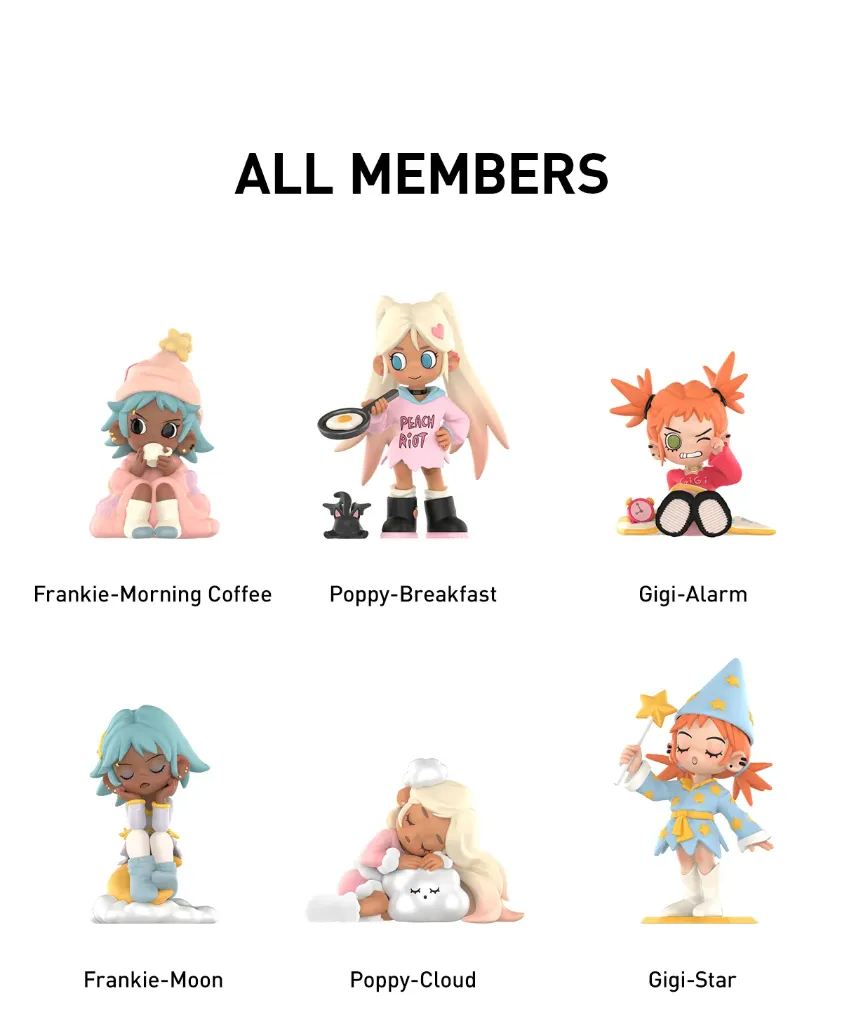 Lil Peach Riot Sleepover Series Figures 8.webp