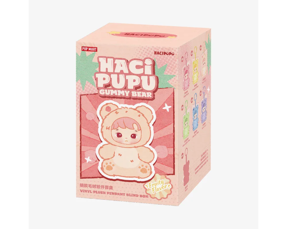 Hacipupu Gummy Bear - Vinyl Plush Pendant Blind Box 2.webp