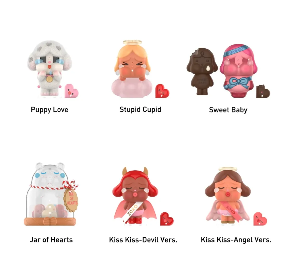 CRYBABY Crying For Love Series Figures 4.webp