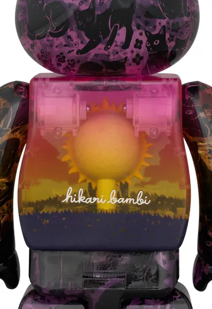 hirakibambi bearbrick é.webp