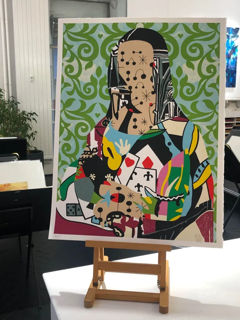 Speedy-graphito-la-joconde-80x60cm-detail-2.webp