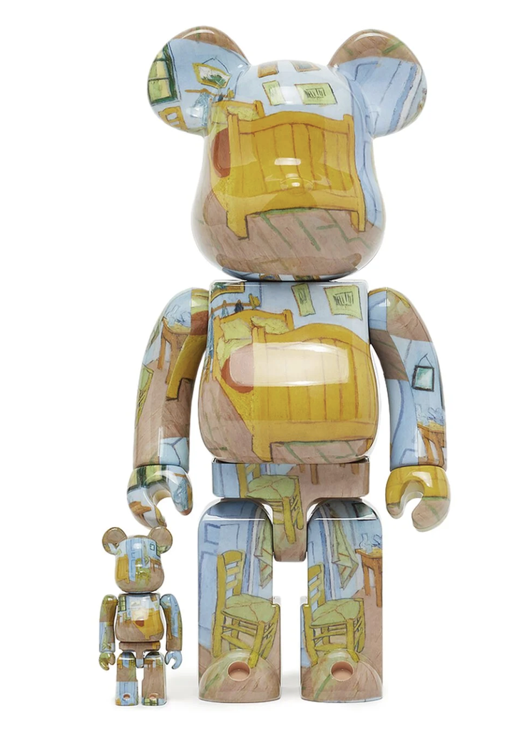 [Bearbrick] 400%+100% Bearbrick Van Gogh The Bedroom