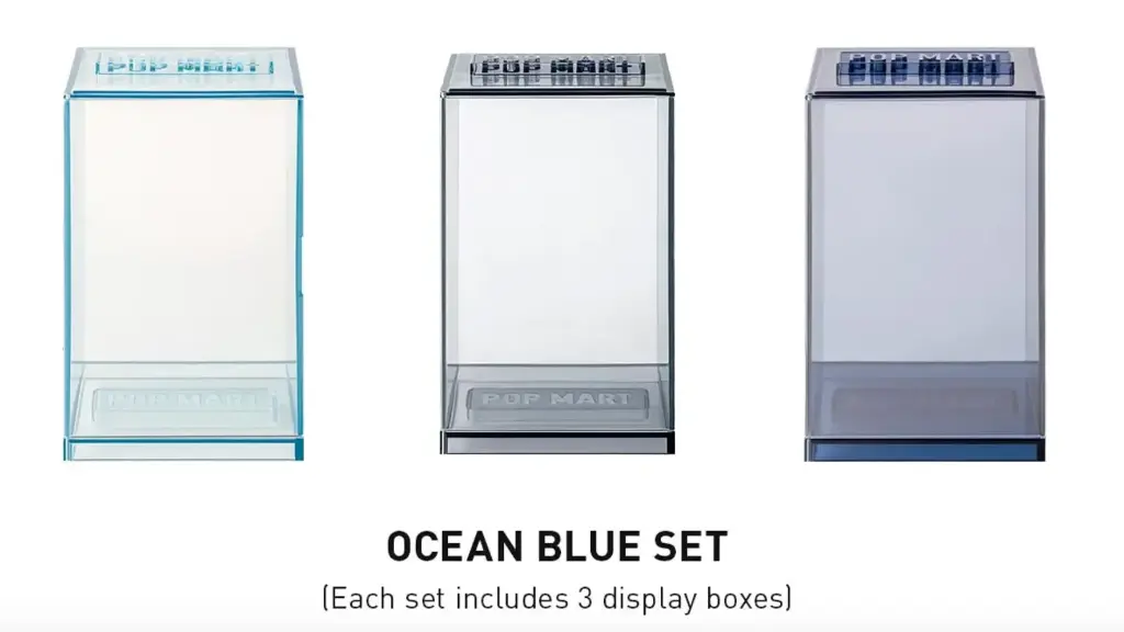 [Pop Mart] Pop Display Box Set (Blue Ocean)
