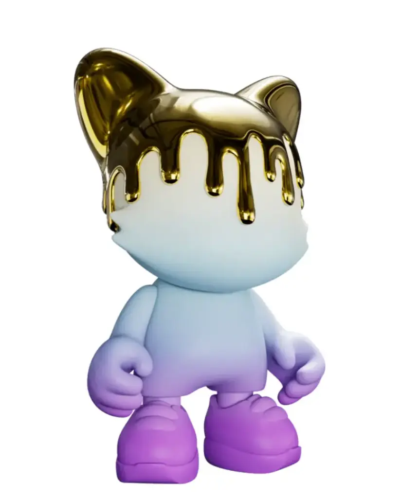 [Superplastic] UberJanky Lilac Gold Drip