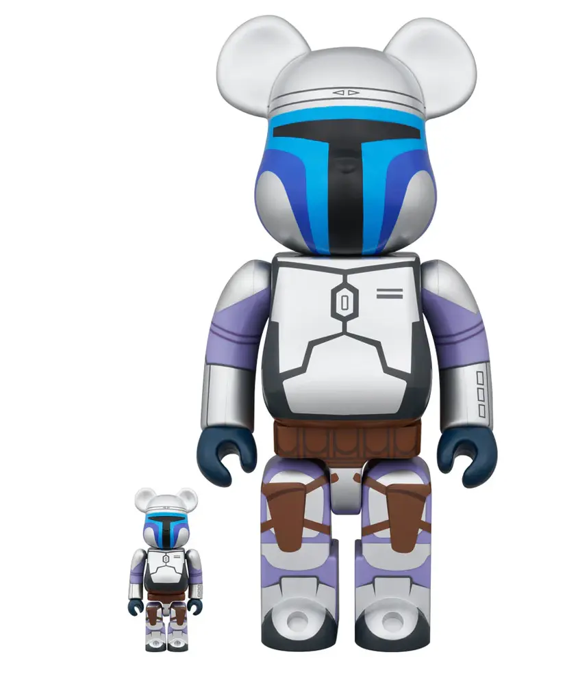 400%+100% Bearbrick Jango Fett (Geonosis Ver.)