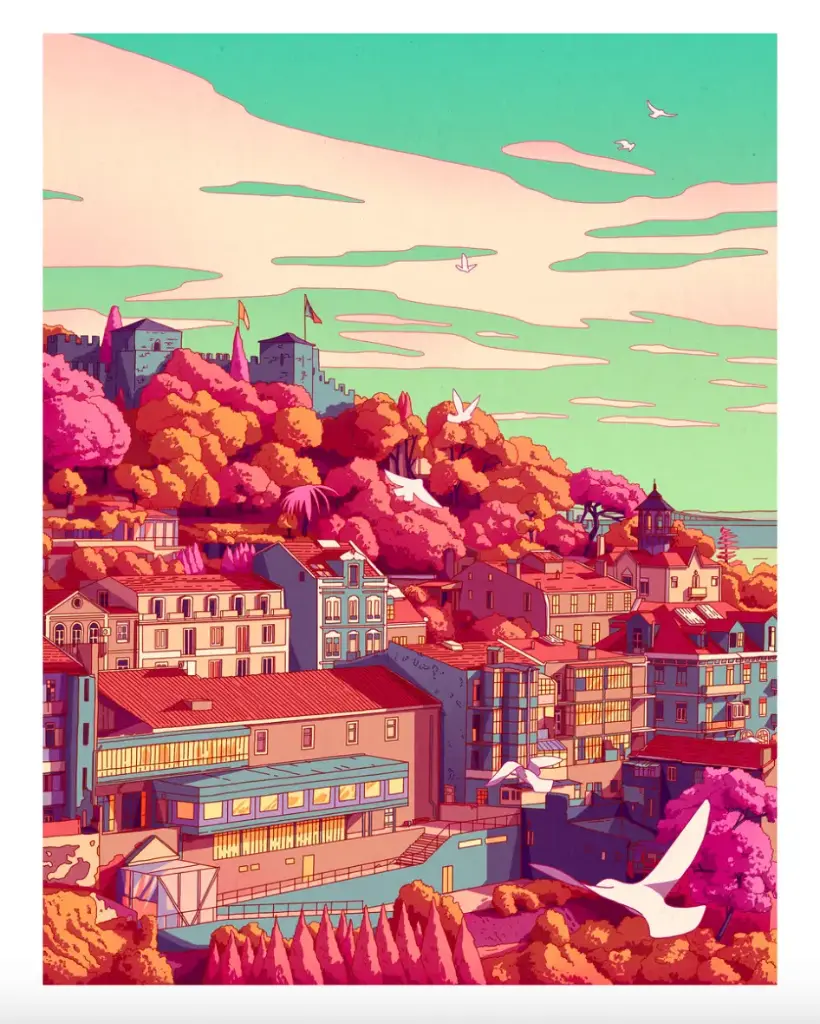 [Camila Nogueira] Lisbon (green sky)