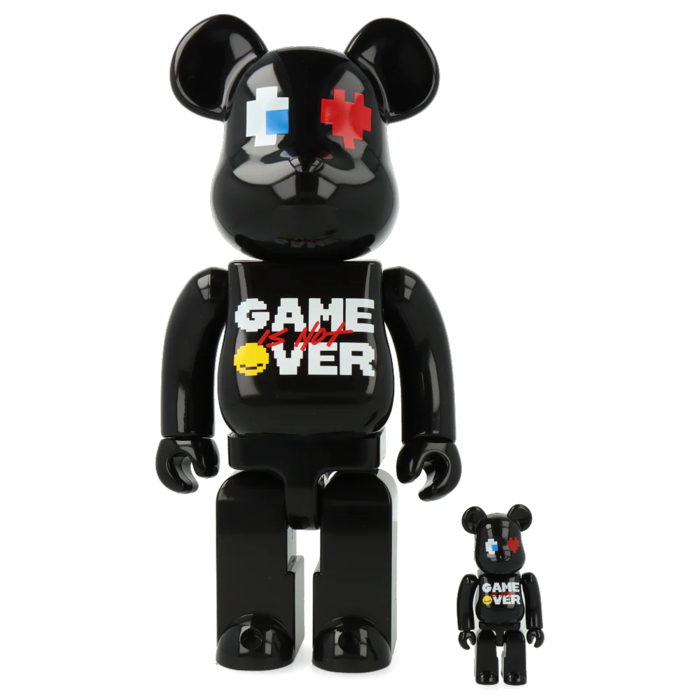[Bearbrick] 400%+100% Bearbrick Pacman x Grafflex x 9090 x S.H.I.P&CREW