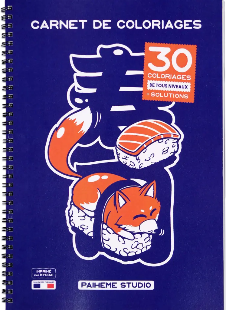 Carnet de coloriage 