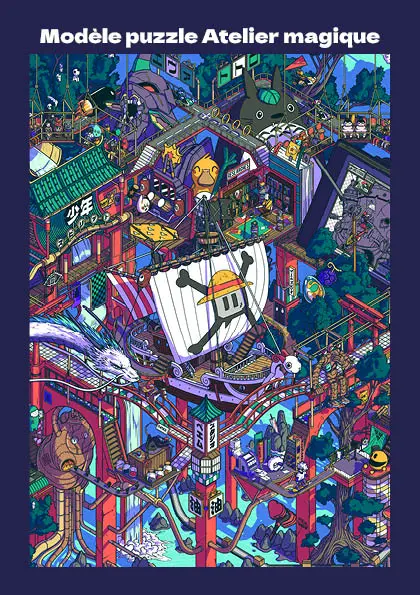 [Paiheme] Atelier Magique (Puzzle 1000 pièces)