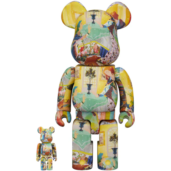 [Bearbrick] 400%+100% Bearbrick Tomokazu Matsuyama