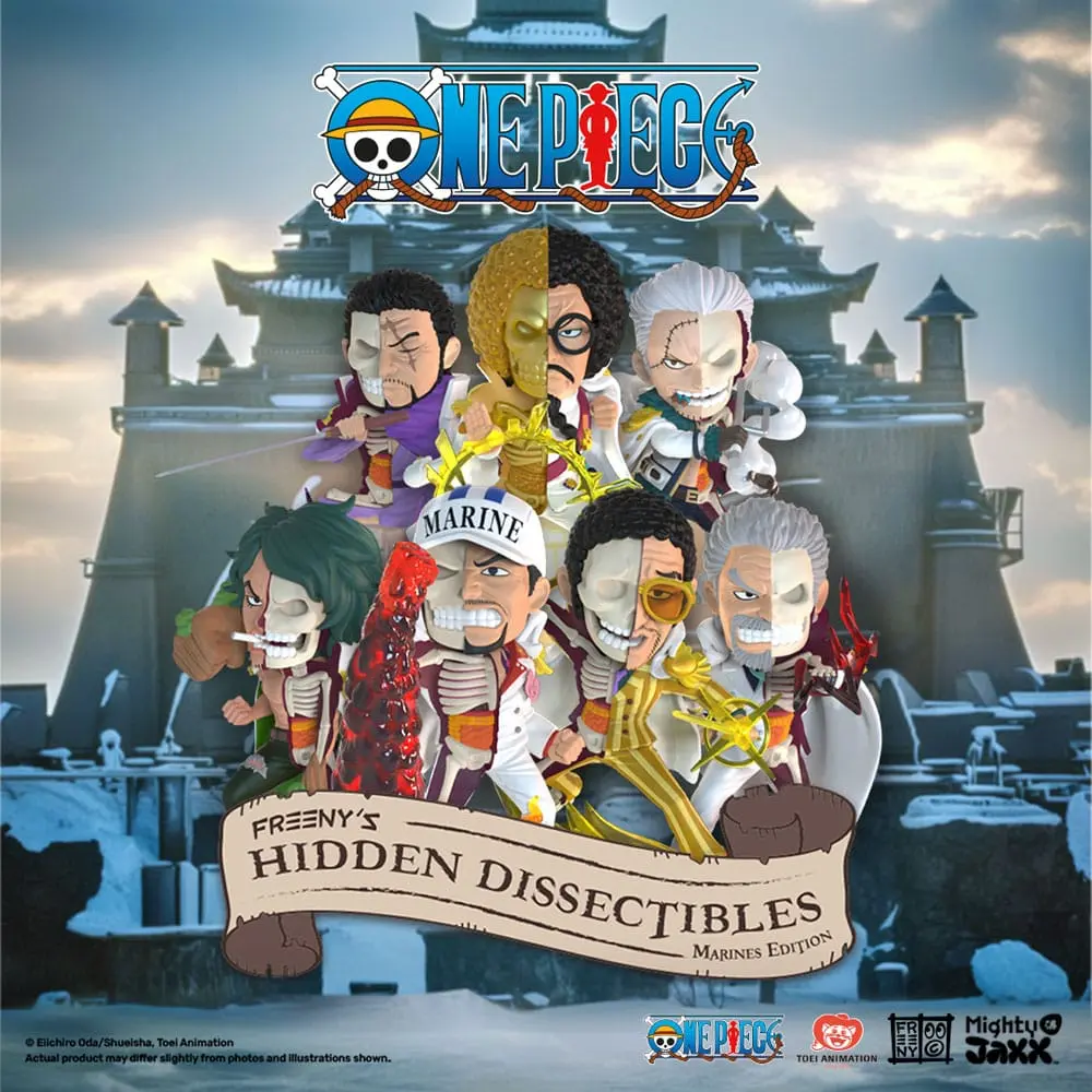 One Piece Freeny's Hidden Dissectables Marines Edition Figure (Blind Box)