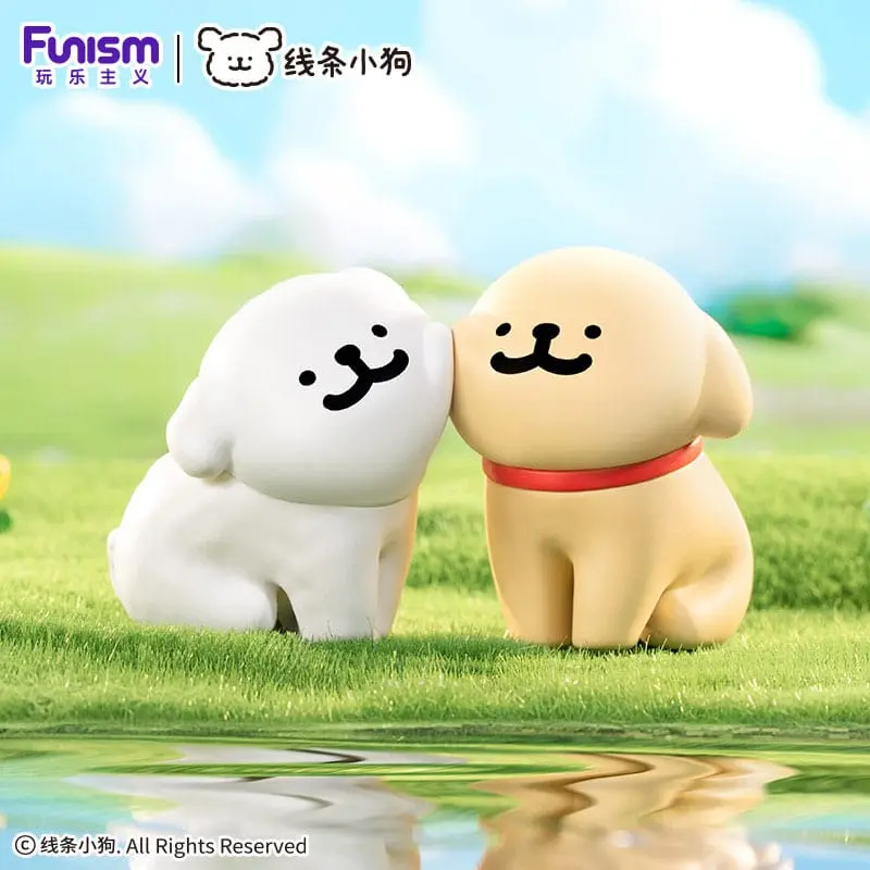 Maltese présentoir mini-figurines Happy Snuggling Series 9 cm