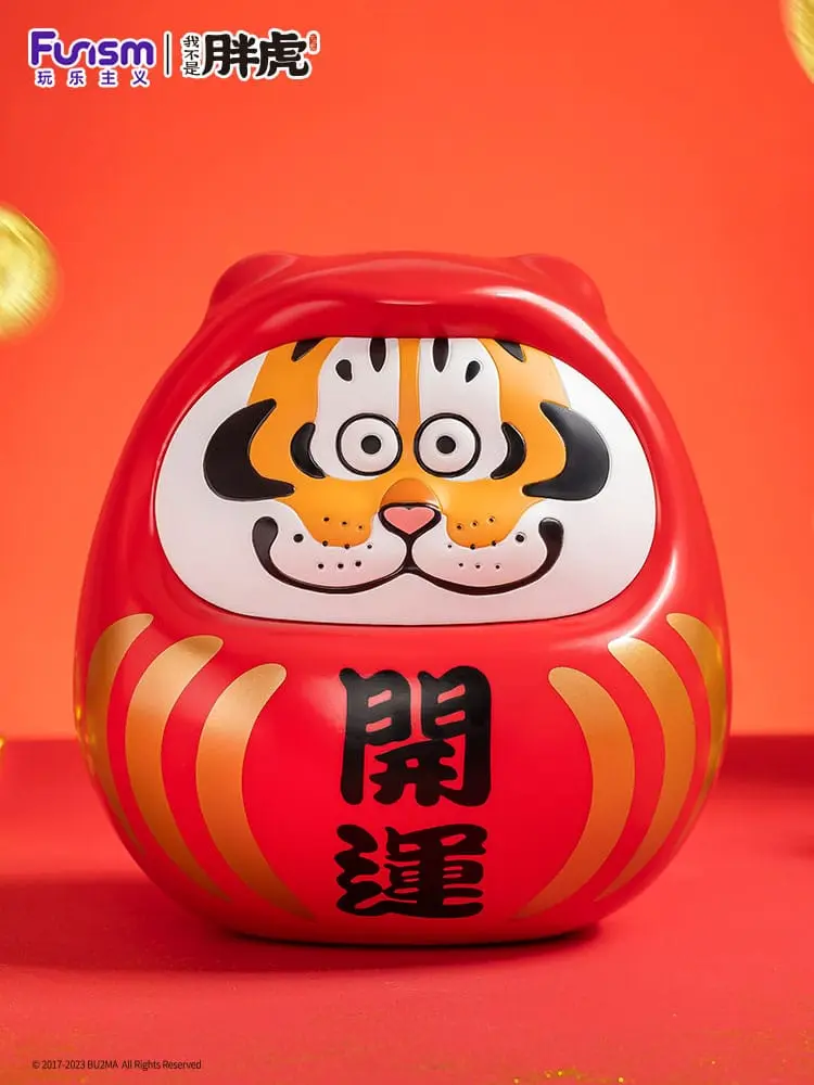 [Funism] I Am Not Fat Tiger statuette Alexander the Tiger Dharuma