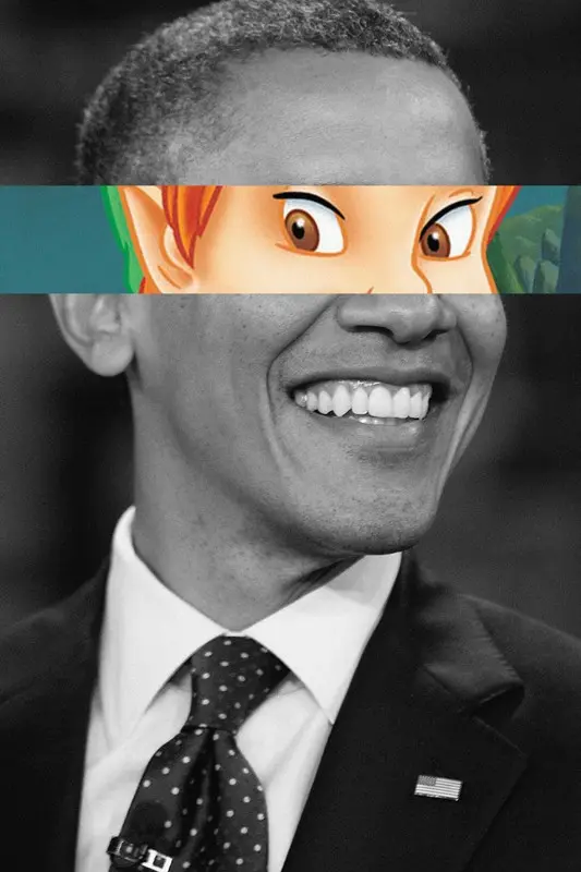 Barack O Peter P 30x20cm 