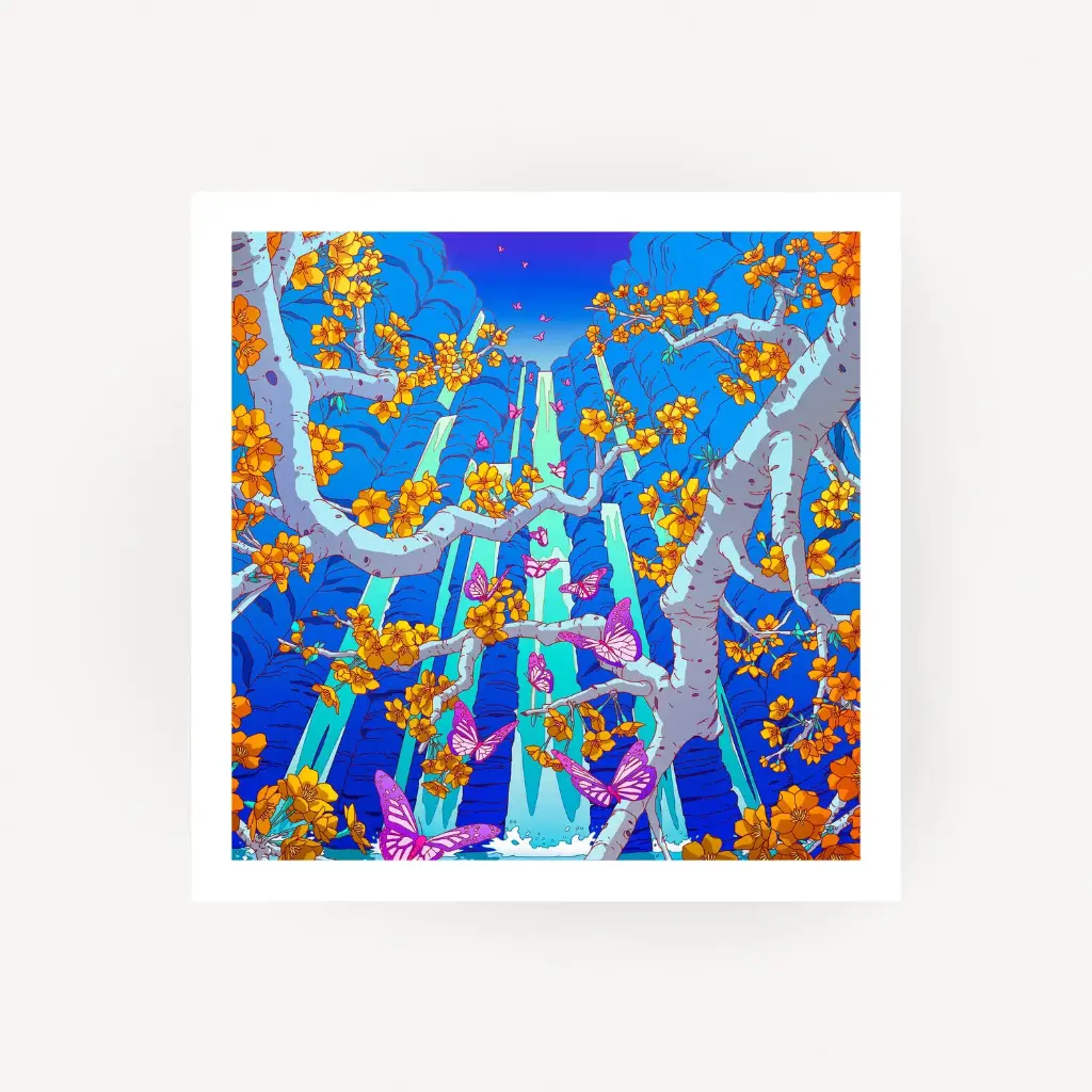 Chill - Camila Nogueira (Blue Sky / Yellow Flowers)