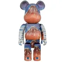1000% Bearbrick Hokusai Katsushika - A Mild breeze one Fine Fay - Thirty-six Views of Mount Fuji