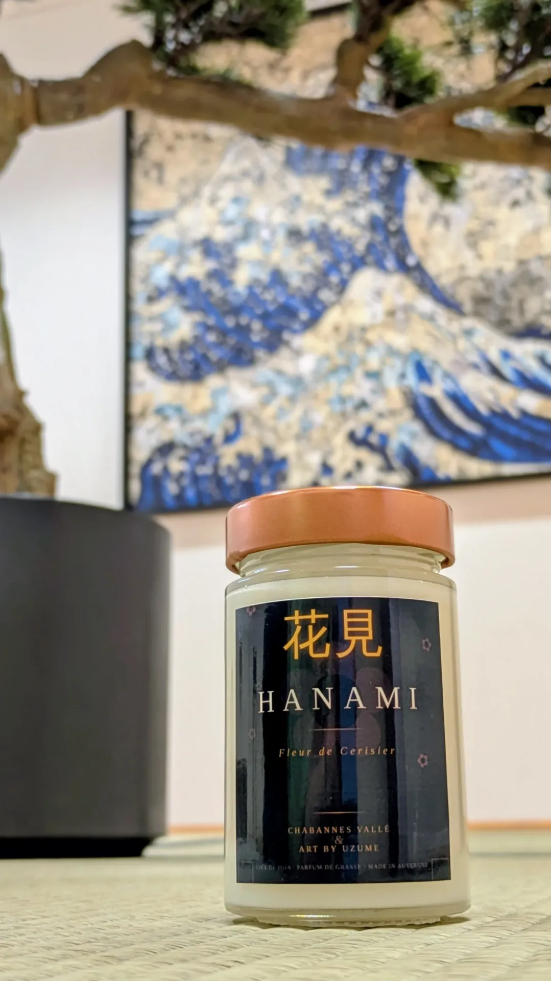 Bougie HANAMI - Fleur de cerisier