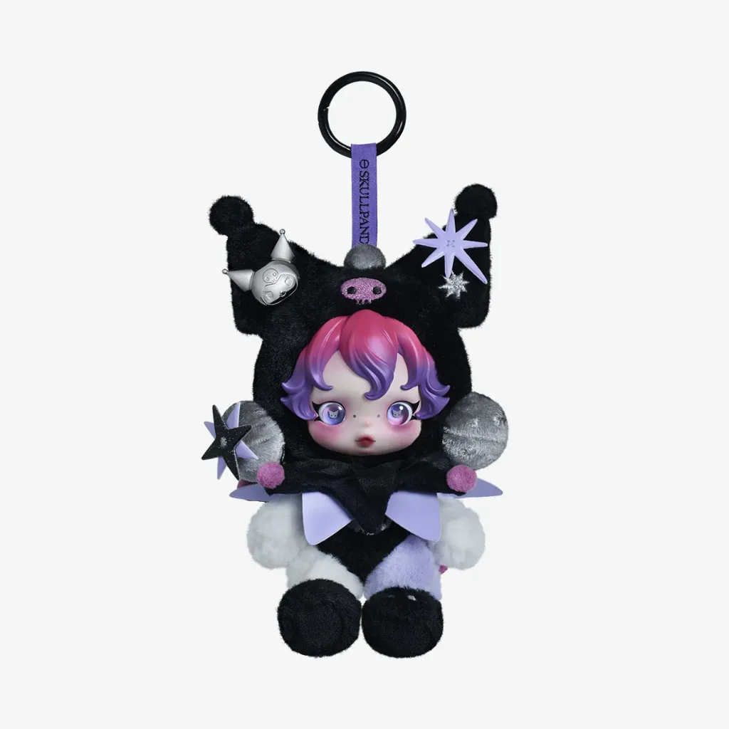 [Pop Mart] SKULLPANDA x KUROMI plush pendant