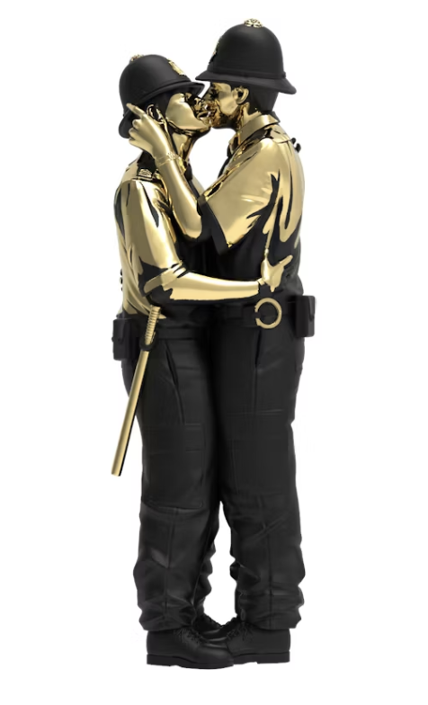 [Mighty Jaxx] Kissing coppers ( édition gold )