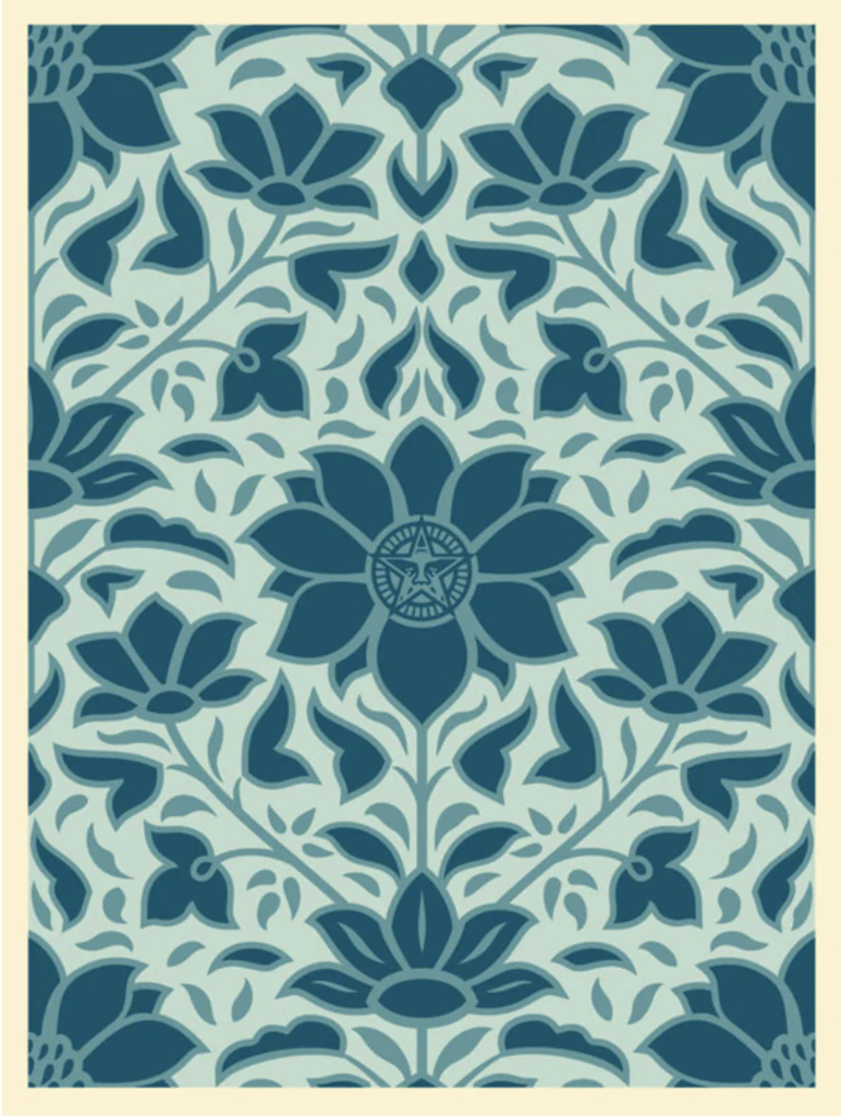 Obey Deco Floral Pattern
