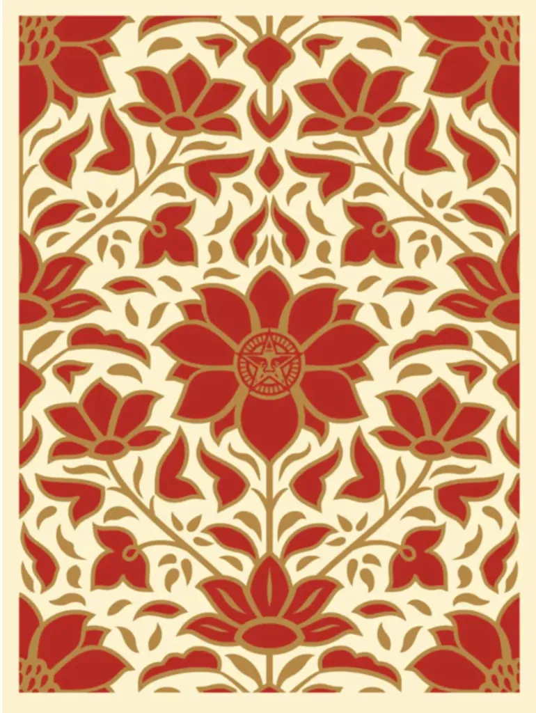 Obey Deco Floral Pattern